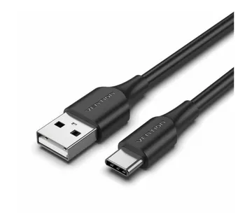 Vention USB 2.0 A Male to C Male 3A Cable 0,5m, Black - Strmec, Sveta Nedelja