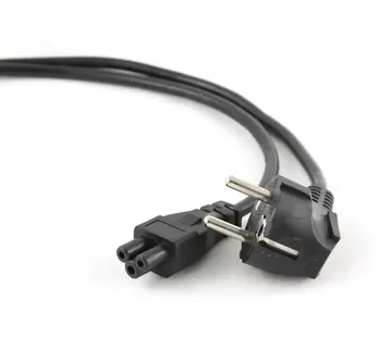 Gembird PC-186-ML12-1M power cable Black CEE7/7 C5 coupler - Strmec, Sveta Nedelja