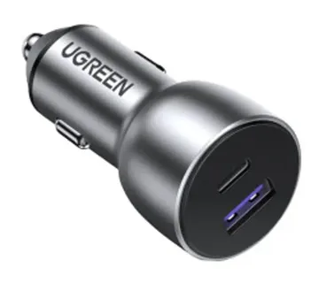 UGREEN auto punjač, 52.5W, USB-C PD+USB-A QC, sivi - Strmec, Sveta Nedelja