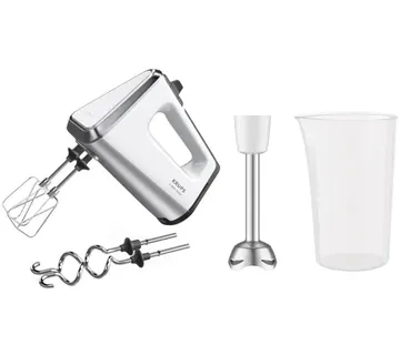 Krups hand mixer 3Mix 9000 GN9121 (white/silver, 750 watts) - Strmec, Sveta Nedelja