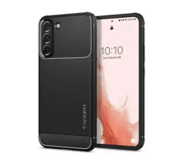 Spigen Rugged Armor, zaštitna maska za telefon, mat crna - Samsung Galaxy S22 - Strmec, Sveta Nedelja