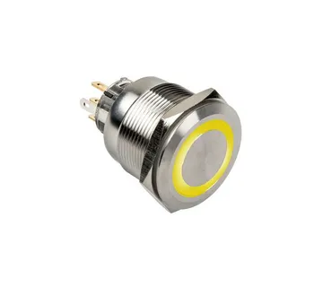 DimasTech Vandalismusschalter/-taster 25mm, Silverline Ring - RGB PD197 - Strmec, Sveta Nedelja