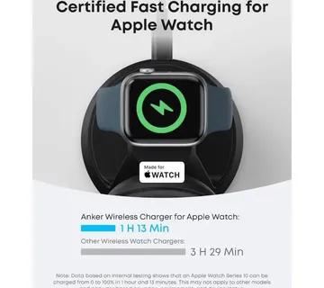 Anker Maggo wireless charging stand 3V1, black - Strmec, Sveta Nedelja