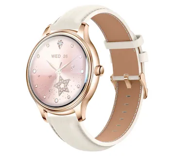 COLMI L28 Smart Watch (Gold + gold leather strap) - Strmec, Sveta Nedelja
