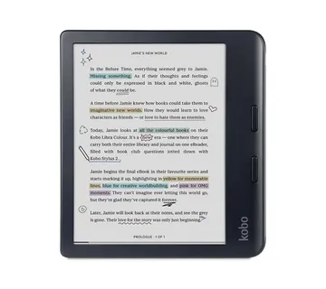 E-bralnik Kobo Libra Colour, 7'' Touch, 32GB, WiFi, black- N428-KU-BK-K-CK - Strmec, Sveta Nedelja
