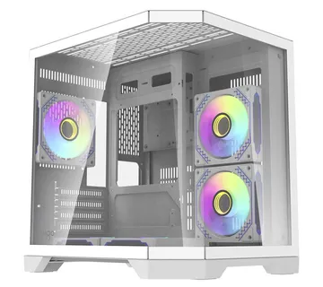 Darflash FT350 computer case + 5 aRGB fans (white) - Strmec, Sveta Nedelja