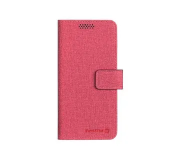 SWISSTEN preklopni etui za mobitel, veličina XL, 158 x 80mm, tekstil, crvena - 03090006 - Strmec, Sveta Nedelja