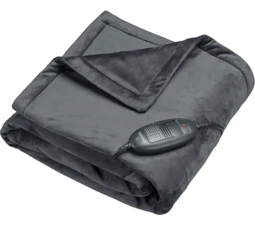 Beurer Heated Blanket HD 74 Cosy Limited Edition, Electric Blanket (black, 150 x 130 cm) - Strmec, Sveta Nedelja