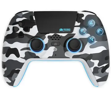Freaks and Geeks - PS5 Wireless LED Controller - White Camo - Strmec, Sveta Nedelja