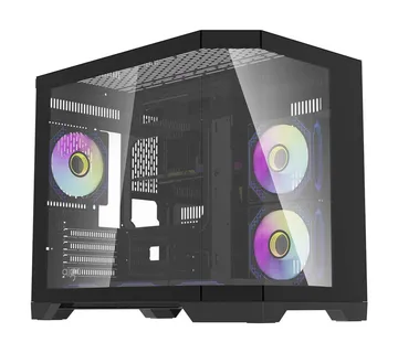 Darflash FT418 computer case + 6 aRGB fans (black) - Strmec, Sveta Nedelja