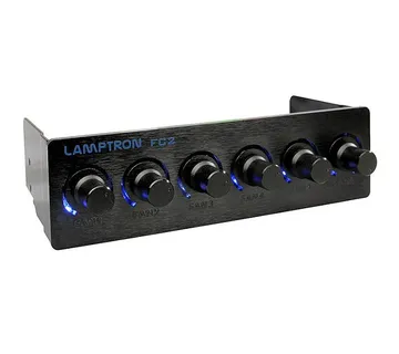 Lamptron FC2 Fan Controller 5.25 inch - black LAMP-FC0022H - Strmec, Sveta Nedelja