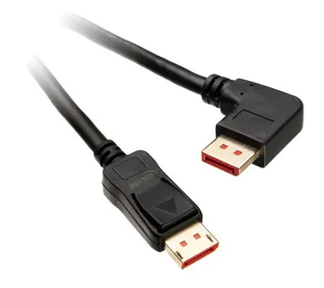 InLine 8K (UHD-2) DisplayPort Kabel, rechts gewinkelt, black - 2m 17152R - Strmec, Sveta Nedelja