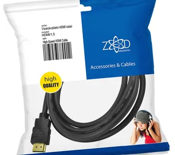 ZED electronic HDMI kabel, 1.5 met, ver. 1.4 - HDMI/1,5 - Strmec, Sveta Nedelja