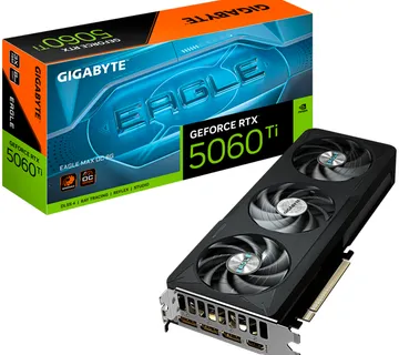 GIGABYTE Video Card NVIDIA GeForce RTX 5060 Ti EAGLE MAX OC 8G (8GB GDDR7/128bit, PCI-E 5.0, 1x 8Pin Power connector, 650W, 3xDP, 1xHDMI) - Strmec, Sveta Nedelja