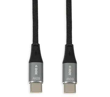 iBOX IKUTC USB-C cable 60W 1m Black - Strmec, Sveta Nedelja