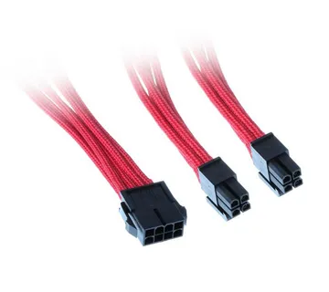 SilverStone 8-Pin-EPS auf 4+4-Pin-ATX/EPS - 300mm rot SST-PP07-EPS8R - Strmec, Sveta Nedelja