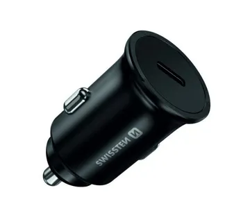 SWISSTEN punjač za auto, 1xUSB-C, 5.5A, Super Fast PD3.0 45W, crni - Strmec, Sveta Nedelja