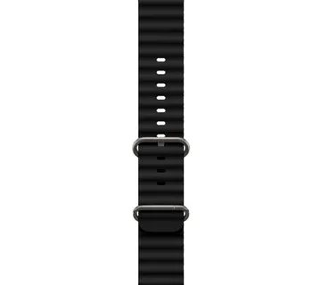 hoco. Silikonski remen za iWatch, 42/44/45/49mm, crna - iWatch WA12 Black - Strmec, Sveta Nedelja