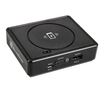 SilverStone SST-QIB052 Qi charger - black SST-QIB052 - Strmec, Sveta Nedelja