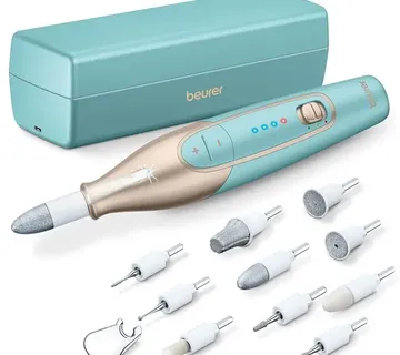 Beurer MP 84 manicure/pedicure set, nail care (turquoise/gold) - Strmec, Sveta Nedelja