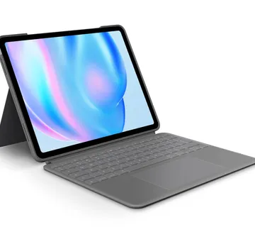 Ovitek s tipkovnico Logitech Combo Touch za iPad Air 11", M2, siv, Slo g. - 920-012636 - Strmec, Sveta Nedelja
