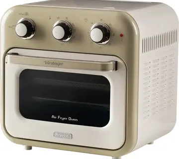 Ariete 3-in-1 Air Fryer and Mini Oven Vintage Beige (white/beige, 1,350 watts, 16-liter cooking space, with viewing window) - Strmec, Sveta Nedelja