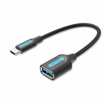 Vention USB 3.1(Gen 1) C Male to A Female OTG Cable 0.15M Black - Strmec, Sveta Nedelja