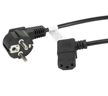 Lanberg CA-C13C-12CC-0018-BK power cable Black 2 m C13 coupler CEE7/7 - Strmec, Sveta Nedelja