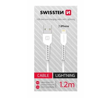SWISSTEN kabel USB/Lightning, 1.2m, bijeli, BOX - 03080096 - Strmec, Sveta Nedelja