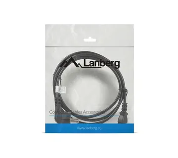 Lanberg CA-C13C-11CC-0018-BK power cable Black 1.8 m C13 coupler CEE7 - Strmec, Sveta Nedelja