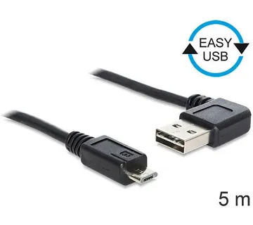 DeLOCK USB2.0 A 90 °> Micro-B 5m - Strmec, Sveta Nedelja