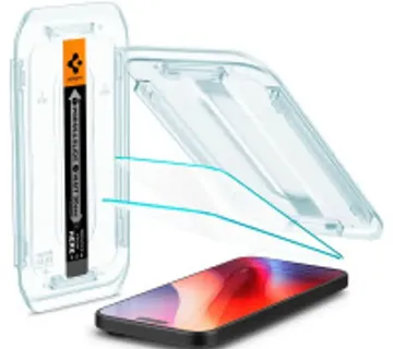 Spigen Glass tR EZ Fit 2 Pack, transparency - iPhone 16 Pro Max (AGL07907) - Strmec, Sveta Nedelja