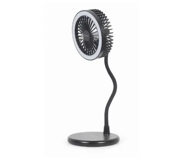Gembird Desktop fan with lamp and wireless charger - Strmec, Sveta Nedelja
