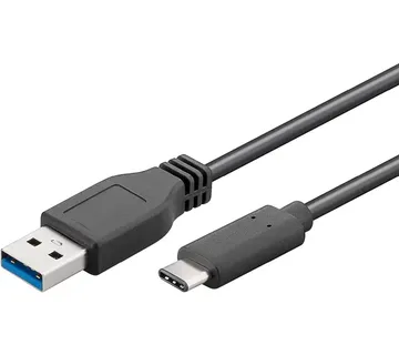 goobay USB-A 3.0 plug > USB-C plug reversible, cable (black, 3 meters) - Strmec, Sveta Nedelja