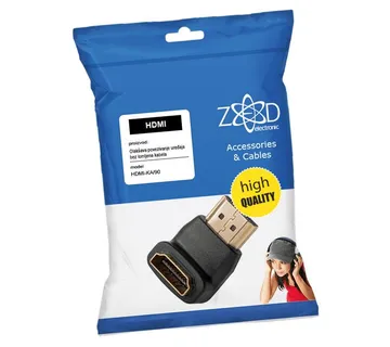 ZED electronic Adapter HDMI kutni 90° - HDMI-KA/90 - Strmec, Sveta Nedelja