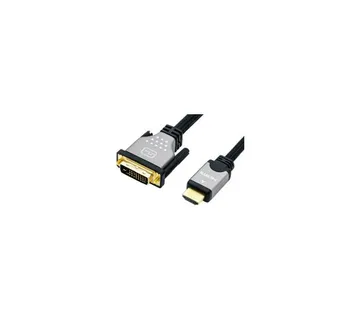 Roline DVI kabel, DVI-D (24+1) - HDMI, Dual Link, M/M, 3.0m, crno/sivi - Strmec, Sveta Nedelja