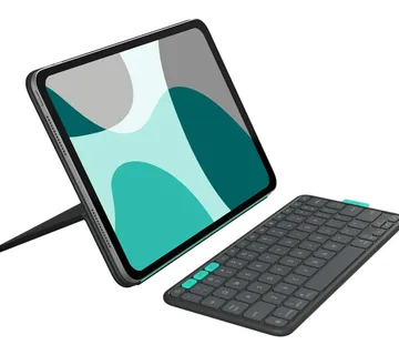 Ovitek s tipkovnico Logitech Flip Folio za iPad Pro 11 (M4) in iPad Air 11 (M2 & M3, 5.gen), grafit, Slo g. - 920-013403 - Strmec, Sveta Nedelja