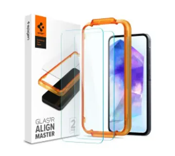 Spigen Glass tR AlignMaster 2 Pack - Samsung Galaxy A55 - Strmec, Sveta Nedelja