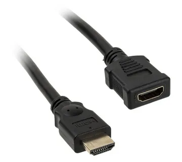 InLine HDMI Verlängerung Stecker / Buchse, black - 2m 17632G - Strmec, Sveta Nedelja