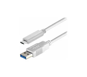 Transmedia USB type C plug - USB 3.1 type A plug, 1,0 m - Strmec, Sveta Nedelja