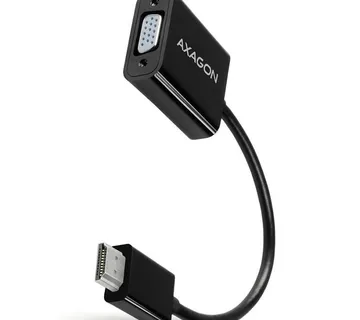 AXAGON RVH-VGN, HDMI auf VGA Reduction / Adapter, WUXGA - black RVH-VGN - Strmec, Sveta Nedelja