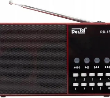 Dartel radio FM, Bluetooth, punjiva baterija, RD-180 Crveni - 05100102 - Strmec, Sveta Nedelja