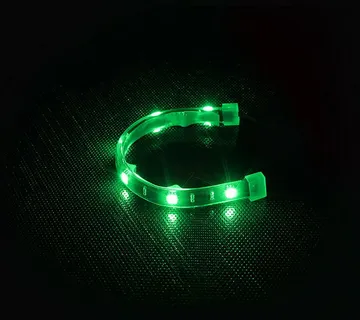 BitFenix Alchemy Aqua 6x LED-trake 20cm - zelene BFA-AAL-20GK6-RP - Strmec, Sveta Nedelja