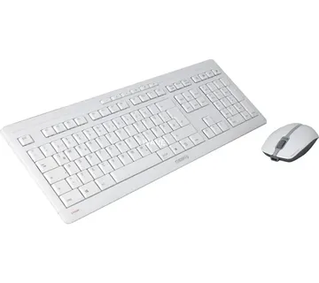STREAM DESKTOP RECHARGE (white/gray, DE layout, Cherry SX scissor technology) - Strmec, Sveta Nedelja