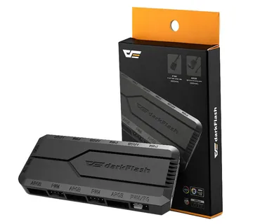 Fan control box for computer Darkflash RC2 RGB PWM (black) - Strmec, Sveta Nedelja