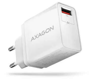AXAGON ACU-QC19W charger, 1x QC3.0/AFC/FCP/SMART, 19W - white ACU-QC19W - Strmec, Sveta Nedelja