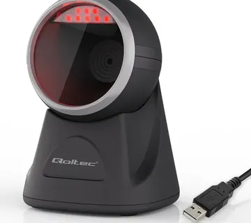 Qoltec Desktop Precision Reader 1D Barcode & QR Scanner | 2D - Strmec, Sveta Nedelja