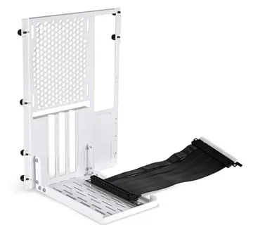 Lian Li O11DMINI-1W-4 Mini Riser Card + PCI slot cover - PCIe 4.0, 200mm, white O11DMINI-1W-4 - Strmec, Sveta Nedelja