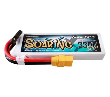Gens ace G-Tech Soaring 3300mAh 11.1V 30C 3S1P Lipo Battery Pack with XT90 plug - Strmec, Sveta Nedelja