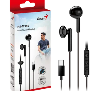 Genius HS-M366, in-ear slušalice, crna - Strmec, Sveta Nedelja